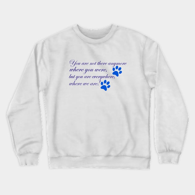 Grief Dog Crewneck Sweatshirt by Lin-Eve